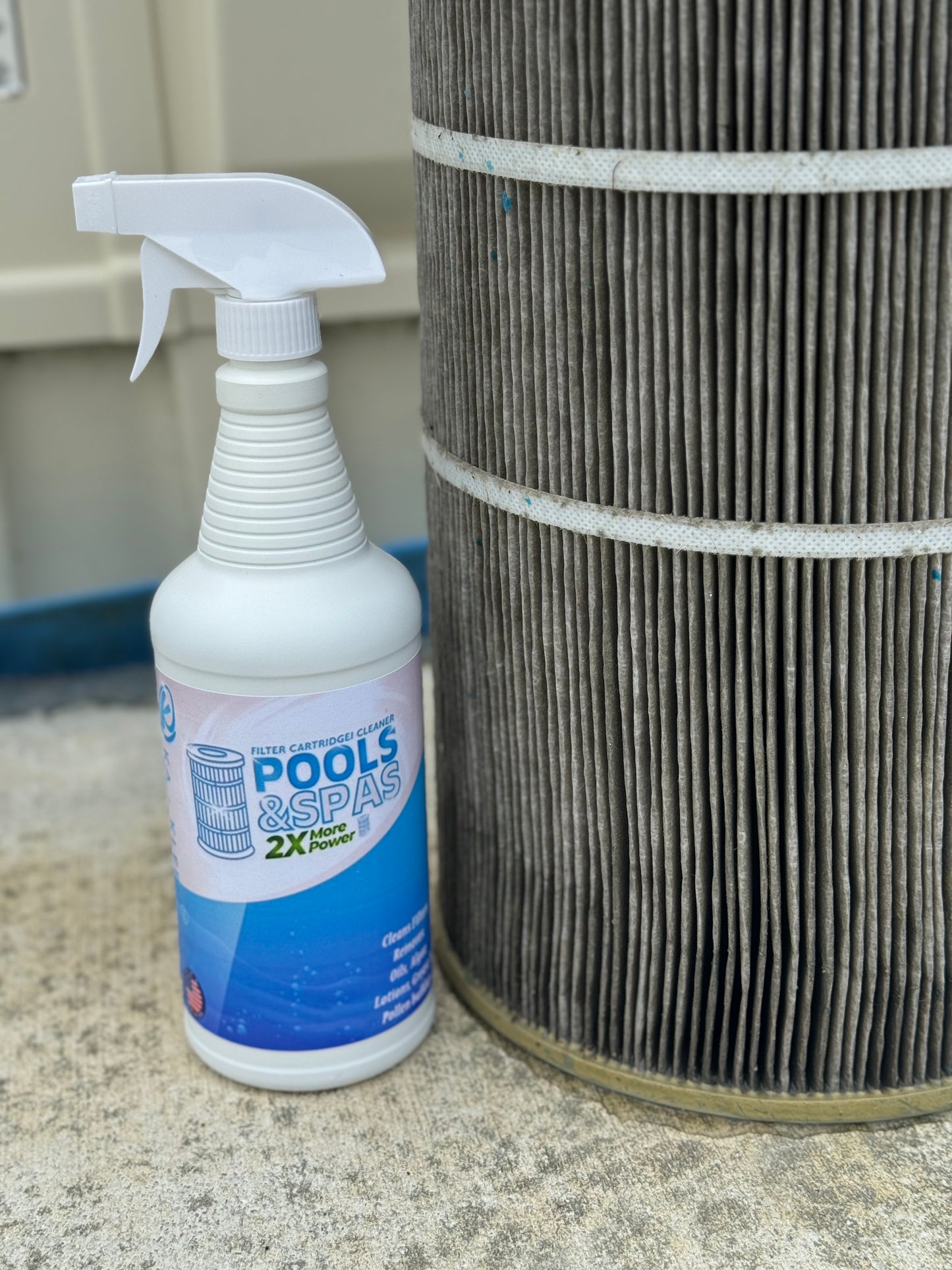 32 oz Pool & Spa Filters Cleaner